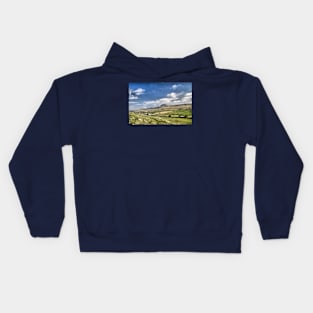 Yorkshire Dales Landscape Kids Hoodie